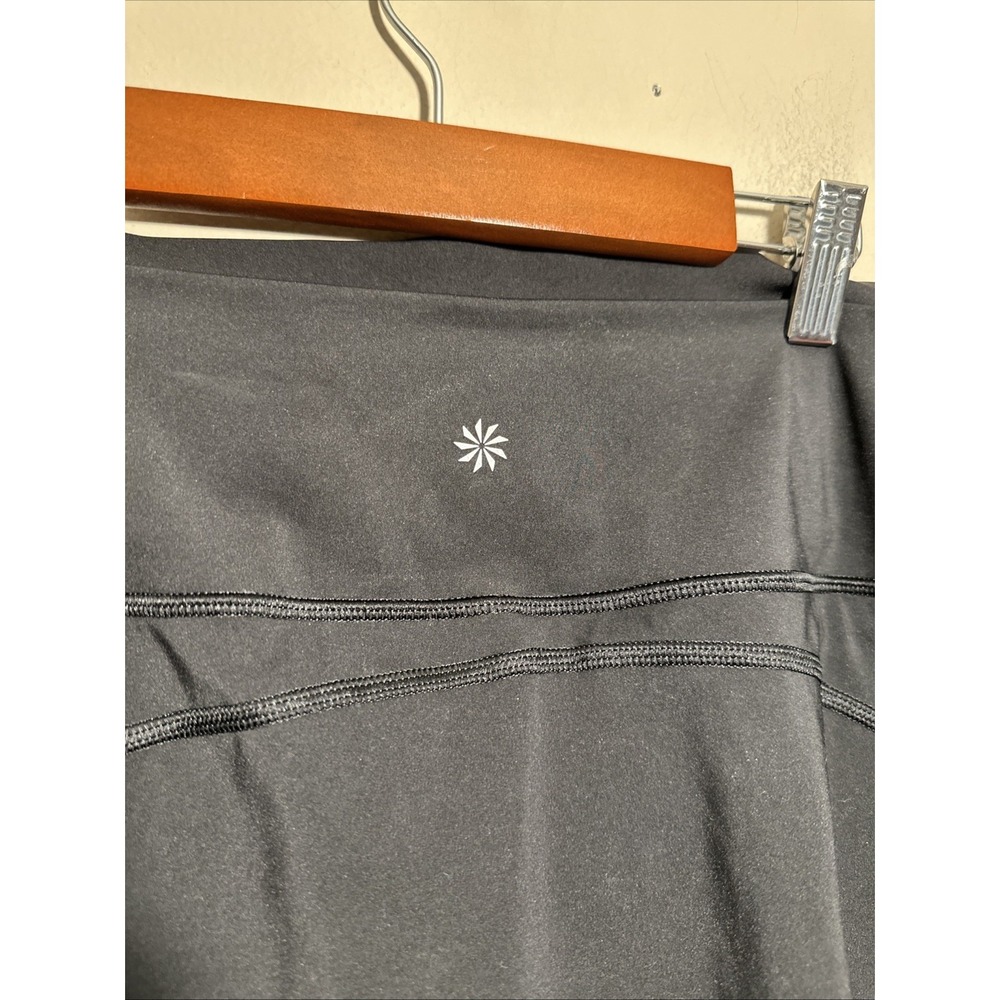 ATHLETA Sonic Skort Size Medium Black Tennis Skirt Active Performance - Picture 9 of 9